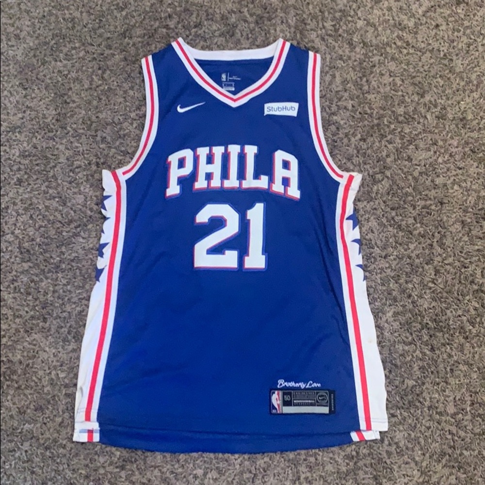 Nike Sixers jersey Joel Embiid